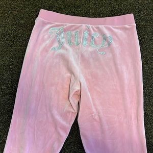 Juicy Couture track pants. Worn once.